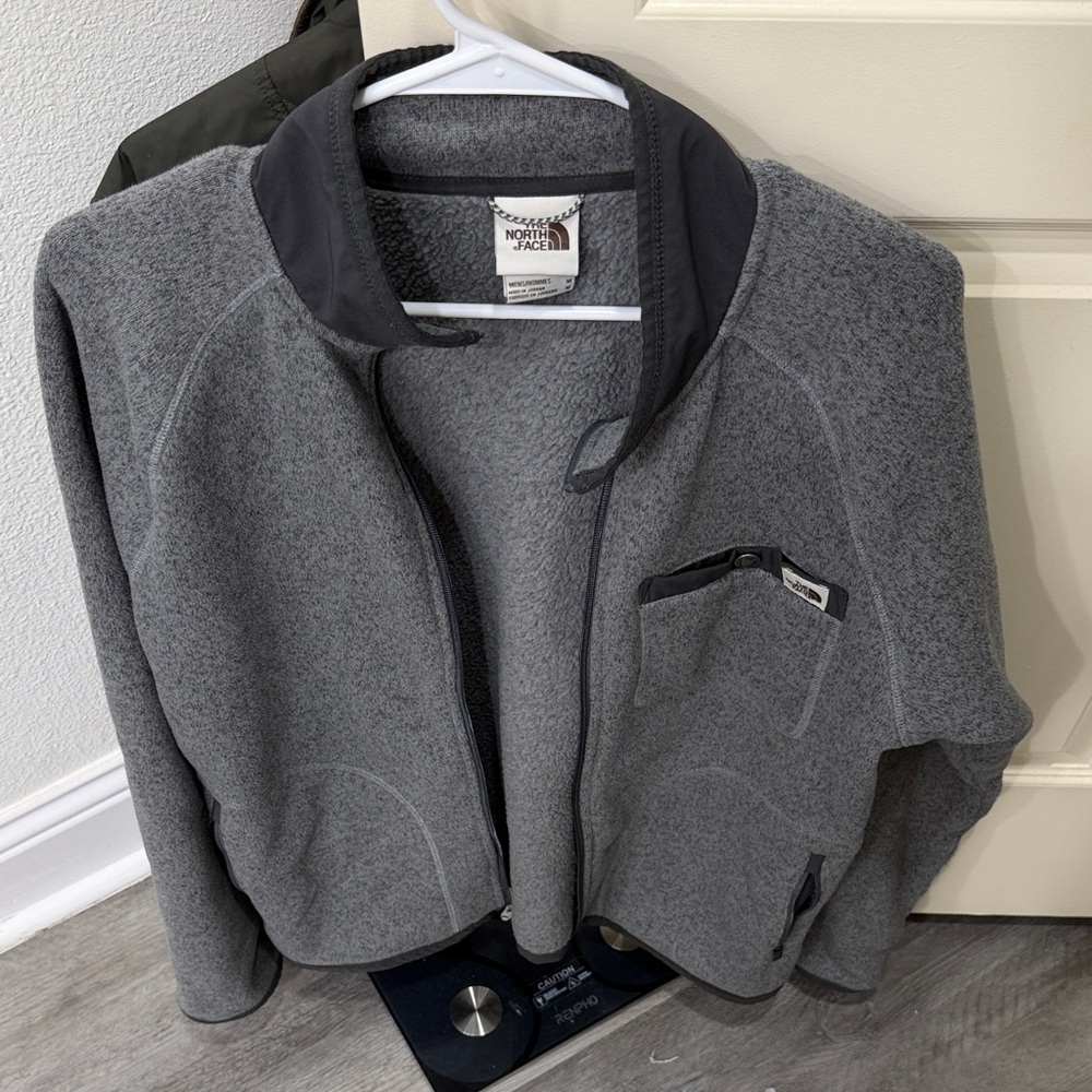 The North Face Charcoal Full-Zip Jacket